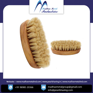 Cepillo de barba de madera compacto de alta calidad con cerdas de jabalí Precio razonable del fabricante indio - Product Image 4