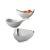 king Customized Luxury Stainless Steel Metal Design <b>Salad</b> or Fruits <b>Serving</b> <b>Bowl</b> Handmade Nut <b>Bowl</b> Made in India - Product Image 3