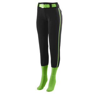 Pantalons de baseball d'équipe personnalisés rayés blancs respirants de haute qualité pour unisexe, vente en gros, 100% polyester - Product Image 2