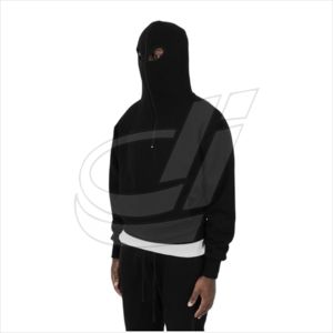 Sweat-shirt à capuche zippé intégral avec yeux personnalisés pour homme - Product Image 3