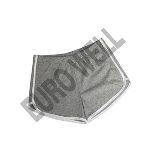 Short personnalisé en molleton bouclette, coupe régulière, grandes tailles, 100% coton, style streetwear vintage délavé à l'acide, respirant, haute qualité pour femme - Product Image 1