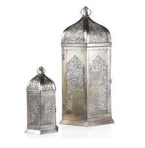 La mejor linterna de metal/vidrio oriental en diseño marroquí, en linternas de Venta caliente de buena calidad - Product Image 3