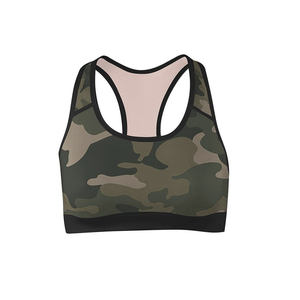 Sujetador deportivo de alto impacto para mujer para Fitness Gym & Yoga Workouts Técnica de sublimación de etiqueta privada personalizable - Product Image 3