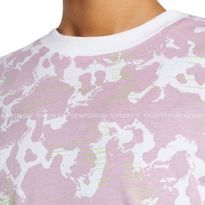 Camiseta gráfica de camuflaje de alta calidad para mujer, ropa cómoda y ligera ecológica de alto rendimiento al por mayor - Product Image 6