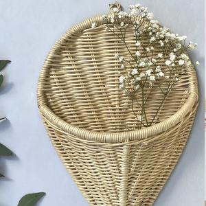 ชุดตะกร้าหวายแขวนผนัง3ชิ้น,ตะกร้าหวายแขวนผนังในเวียดนามขายส่ง - Product Image 2