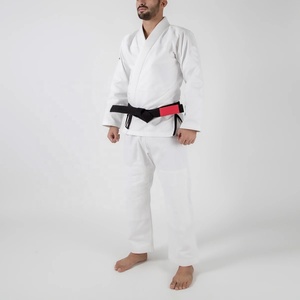Alta calidad ligero algodón blanco Jiu Jitsu Gi secado rápido arte marcial desgaste traje personalizable OEM conjunto - Product Image 1