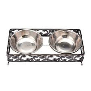 Gamelle pour animaux de compagnie en acier inoxydable, moderne, écologique et faite à la main – Durable et étanche pour l'extérieur – Meilleure vente - Product Image 5