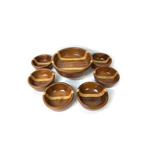 Equipo de catering de cocina duradero, cuenco para servir postres, cuencos para servir ensaladas de frutas y verduras de diseñador redondeado - Product Image 1