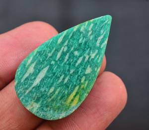 Amazonite พลอยแอริโซนาทรงหลวม,พลอยสีเขียวลายอเมซอนอเมซอน - Product Image 5