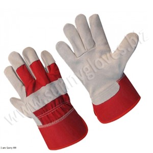 High Dexterity Leather Palm Utility Work Mechanic and Industrial Safety Gloves For Sale - Product Image 3