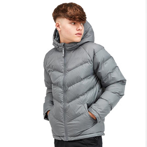 Nuevo artículo: Chaqueta acolchada con capucha para niños, unisex, de invierno, cálida y gruesa, para exteriores. - Product Image 1