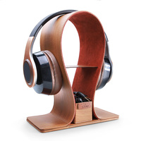 Support de casque et écouteurs 2-en-1 en cuir PU confortable, nouveau style, accessoires mobiles