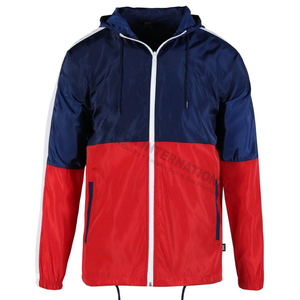 Solid Color Windbreaker <b>Jacket</b> with Pocket New Arrival Zipper up Winter <b>Jacket</b> with Hood Sheep Fur Summer Spring Plain Pattern - Product Image 6