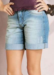 กางเกงยีนส์ขาสั้นระบายอากาศได้ดีสำหรับผู้หญิงกางเกงยีนส์ขาดเข้ารูปแบบสตรีทอินเทรนด์สำหรับฤดูร้อนราคาไม่แพง - Product Image 3