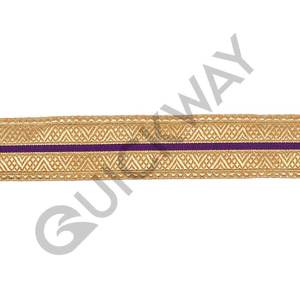 Uniforme de régiment de cérémonie coupe tissu brodé de style mode avec décoration de fil accessoires de ruban de dentelle traditionnelle - Product Image 1