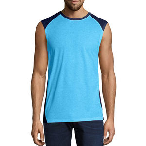 Débardeur en coton respirant à séchage rapide personnalisé de haute qualité pour hommes, décontracté, nouveau design à la mode - Product Image 1