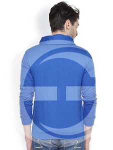 Sudadera con capucha para hombre, con cremallera, logo personalizado, de algodón, informal - Product Image 3
