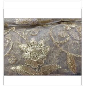 ผ้าฝ้าย100% ขายส่งผ้าสักหลาดสำหรับผ้าเจ้าสาวโดยเส้นด้าย - Product Image 1