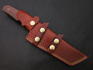 Couteau de suivi en acier damas personnalisable fabriqué à la main OEM manche en micarta de meilleure qualité pour usage industriel et chasse de qualité bricolage - Product Image 6