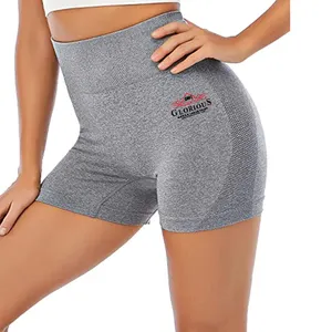 חדש הגעה נשים אימון יוגה מכנסיים גבוהה מותן שלל לדחוף את מכנסי התעמלות Scrunch Ruched התחת הרמת ספורט קצר מכנסיים