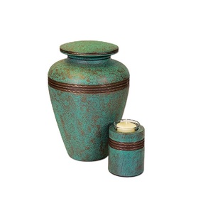 Meilleure nouvelle vente en gros urne de crémation en laiton urne de crémation cendres funéraires humaines souvenir urnes de crémation commémoratives en métal - Product Image 4