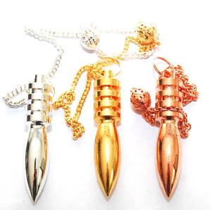 Péndulos de piedra curativa de Reiki, péndulos de Metal de Orsis egipcia, péndulos de piedras preciosas - Product Image 1