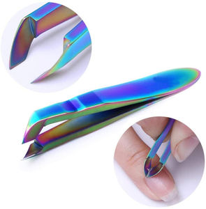 Mini cortadora de cutículas de uñas, cuchillo para cutículas sostenible, removedor de piel muerta, cortadora de uñas, tijeras, pinzas, herramientas para uñas con tasa de fábrica - Product Image 1