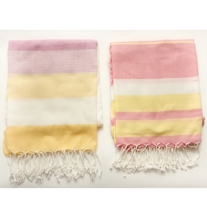 Top exportateur 100% coton biologique luxueux accrocheur nouveau Design Fouta serviette douce Fouta serviette pour la plage - Product Image 4