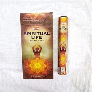 Varillas de incienso con dobladillo, mezcla de sabores de marca India con dobladillo hexagonal, varitas de incienso al por mayor de India - Product Image 5