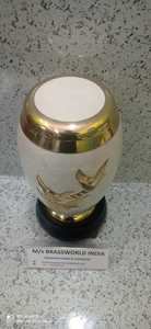 Urna de cremación de latón de alta calidad por BRASSWORLD INDIA, suministros funerarios fabricados - Product Image 5