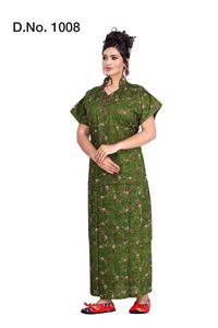 Vêtements de nuit en coton pour femmes, tenue de nuit nouveau Design, bonneterie, vêtements de nuit pour femmes, très Sexy et tendance, avec imprimé floral, offre spéciale - Product Image 2