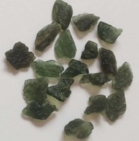 Bracelet en cuir tressé fait main avec pierre brute naturelle de Moldavite certifiée IGI de haute qualité, cadeau de guérison, nouvelle arrivée, ensemble DIY avec CZ