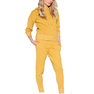 Conjuntos de jogging para mujer, ropa deportiva, traje de chándal con cremallera y bolsillos laterales, a la venta - Product Image 1