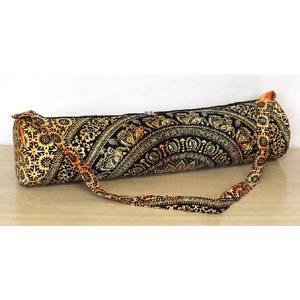 Sac de Fitness en tissu avec Logo personnalisé, tapis de voyage en toile pour Yoga et Sport, fait à la main, imprimé - Product Image 3