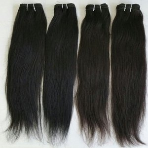 Extensiones de Cabello Humano Remy Indio Virgen con Cutícula, Tejido Doble a Máquina - Product Image 1