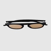 Nouvelle collection de lunettes de soleil polarisées en métal avec monture en acétate Mazzucchelli effet écaille de tortue, protection UV400, avec boîte