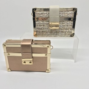 Bolso de noche de PU para mujer, bolsa de cena de flores acrílicas, bandolera con cadena, 2022 - Product Image 2