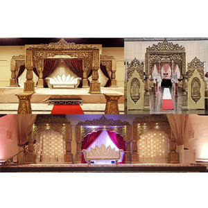 Bollywood Wedding Maharani Mandap/<b>Stage</b> Melbourne Latest Designer Bollywood Wedding Mandap Elegant Wedding Bollywood Mandap - Product Image 1