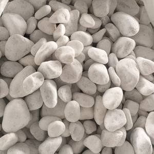 Pure White Tumbled Snow White Pebble ขนาดเล็ก - Product Image 4