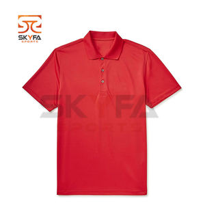 Polo de Golf uni avec Logo brodé, tendance, haut de gamme, personnalisé - Product Image 1