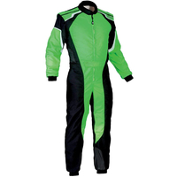 Combinaison de course automobile et moto unisexe ignifuge et respirante en polycoton de haute qualité, personnalisable, pour adultes