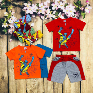 Conjunto Nuevo de Verano, Primavera y Otoño para Niños con Manga Corta y Pantalones, Ropa para Bebés y Niños - Product Image 2