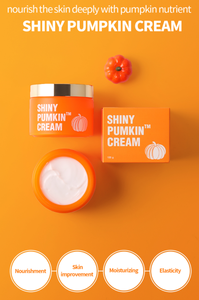 Crème Coréenne Éclatante CPNP FAU à la Citrouille 100ml Anti-Âge Exfoliante Hydratante Éclaircissante Élastifiante à la Niacinamide Pour Tous Types de Peau - Product Image 2