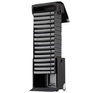 Avantgarde 25L Pull-up samplecase รถเข็นสไตล์ใหม่สำหรับแว่นตากันแดดกรณีไนลอนทนรอยขีดข่วนเคสกระเป๋าวัตถุประสงค์พิเศษ - Product Image 4