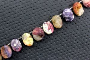 อัญมณีรูปวงรีทัวร์มาลีนธรรมชาติ18ชิ้นอัญมณีหยาบไม่ผ่านการบำบัดหลากสีคุณภาพสูง - Product Image 4