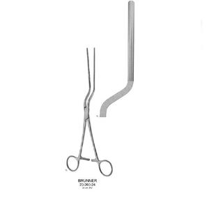 Pinzas de Brunner para Tejidos, de Acero Inoxidable, Instrumento Manual para Cirugía General - Product Image 1