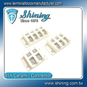 TC-6454C 45A 4 Way Ceramic <b>Terminal</b> Block - Product Image 2
