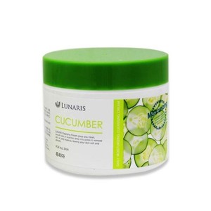 Crema Limpiadora Blanqueadora y Antiarrugas de Pepino Lunaris, Cosmética Coreana, 300 ml, Cuidado de Puntos Negros, Eliminación de Piel Muerta, Para Todo Tipo de Piel - Product Image 1