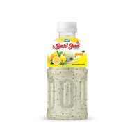Tan Do dranken OEM/ODM 320ml PET fles Basilicumzaad & Mango & Sinaasappel sap met natuurlijke ingrediënten