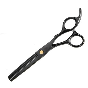 ชุดกรรไกรตัดผมสีดำและสีทอง2ชิ้น6 "กรรไกรบางเครื่องมือดูแลความงามพร้อมผลิตภัณฑ์มีดโกนมาตรฐาน CE ISO - Product Image 4